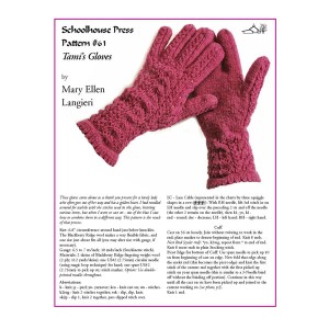 Preview of knitting instructions for Tami's Gloves by Mary Ellen Langieri