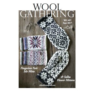 Cover of WG 97 Fingerless Fair Isle Mitts and Selbu Flower Mittens