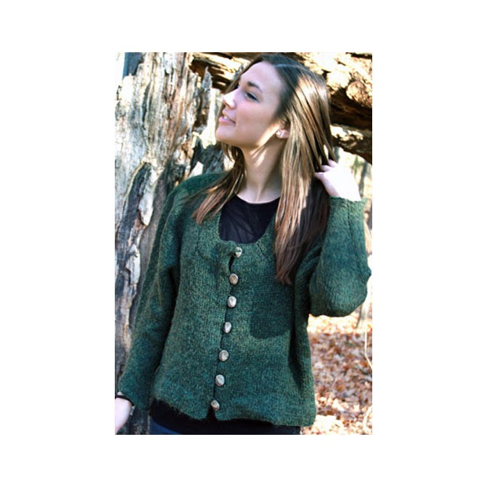 Elizabeth Zimmermann's Green Sweater - SPP13